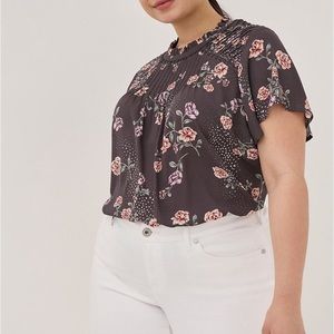Beautiful Floral Blouse by Torrid